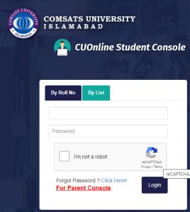 comsats student portal|CUI FTS Portal Login .